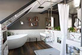 But the challenge is accepted! Attic Bathroom Masculine Bathroom Decor