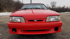 With the mustang, ford has now placed ford's fourth model in the highest nascar league since the beginning of the modern era in 1972, after the thunderbird, the taurus and the fusion. 1993 Mustang Svt Cobra R Looks Good As New Themustangsource