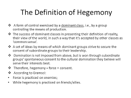 Cultural Marxism The Theory Of Hegemony Ppt Video Online Download