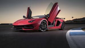 Lamborghini Aventador Svj Coupe Doors Open Wallpaper Lamborghini Auto