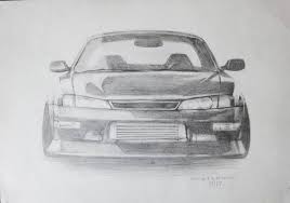 Maybe you would like to learn more about one of these? Nissan Silvia Drawing In 2021 Drawings Car Drawings Realism Art