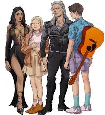 Witcher Modern Au Pt 2 Art By Thisuserisalive The Witcher The Witcher Geralt The Witcher Books