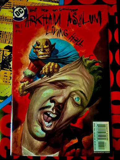 🦇 Arkham Asylum: Living Hell #6🦇 - Writer: Dan Slott Cover Artist:  @ericgoonpowell Interior Artist: @rsookart Inker: @wade_von_grawbadger  Colorist: @leeloughridge - I bought the set of this mini series, from my LCS