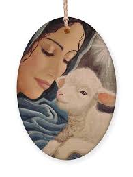 Mary Had a Little Lamb Ornament