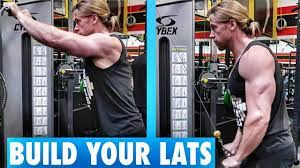 Cable wide grip seated row; Build Your Lats With Straight Arm Pulldowns Exercise Tutorial Youtube