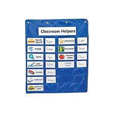Classroom Helpers Pocket Chart Oshc Craft Kits