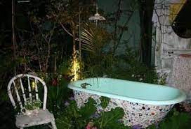 61 Trendy Bath Tub Garden Ideas Shower Heads Garden Bathtub Outdoor Tub Water Features