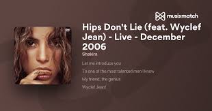 Traducción de la letra de Hips Don't Lie (feat. Wyclef Jean)
