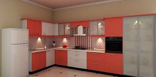 i shaped modular kitchen design