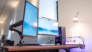 Gaming desk setup computer gaming room gaming rooms cool gaming setups best gaming setup gamer setup pc setup computer technology small game rooms. My Desk Setup For Productivity 2018 Youtube