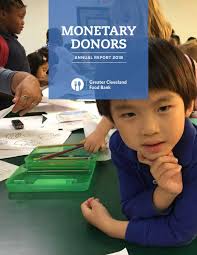 AR FY18_Monetary Donors by Greater Cleveland Food Bank