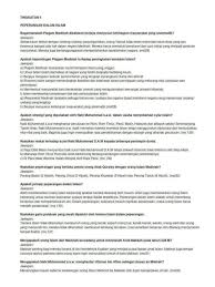 Peperangan dalam islam untuk mempertahankan agama dan memperluas wilayah ini ternyata sudah terjadi sejak masa rasulullah. Nota Sejarah
