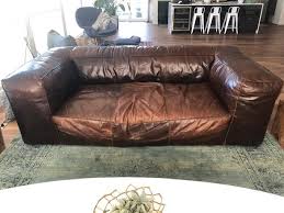 You've learned about the different types of leather for. Restoration Hardware Fulham Leather Sofa Classifieds For Jobs Rentals Cars Furniture And Free Stuff