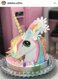 pin op cake unicornio