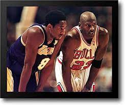 Buy michael jordan posters designed by millions of artists and iconic brands from all over the world. Amazon Com Michael Jordan Kobe Bryant 1998 Close Up 15x18 Framed Art Print Posters Prints