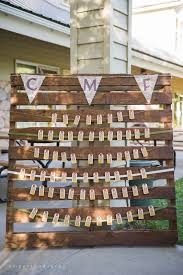 Wood Pallet Seating Chart Diywedding Coryandcait28 Stain