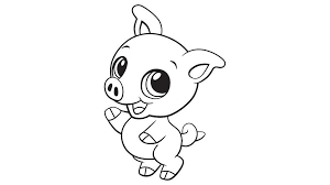 Print christmas coloring pages for free and color our christmas coloring ️! Coloring Page Pigs Coloring Home