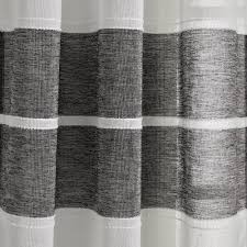 The edinburgh drapery is constructed with gorgeous, matte silver grommets and can be hung on your. Textured Stripe Grommet Sheer Window Curtain Panel Set Lush Decor Www Lushdecor Com Lushdecor