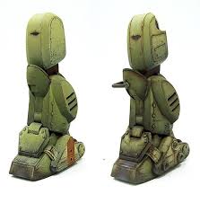 密斯特喬 mr joe hobby 世界的科幻模型 1 20 裝甲騎兵 votoms miniature painting mech armor