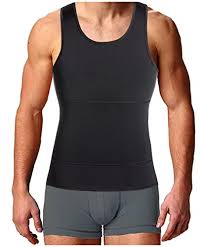 Gotoly Men Compression Shirt Shapewear Slimming Body Shaper