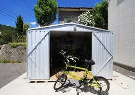 楽天市場 bicycle cube バイシクルキューブ 1530sq1 サイクルハウス 自転車置き場 バイクガレージ 物置 物置き ものおき おしゃれ 屋外 収納庫 自転車 バイク ハンドブック付 ユーロ物置ショップ イープラン サイクルハウス ユーロ物置 物置小屋 おしゃれ