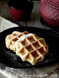 Gaufres Liegeoises Legeres Gaufres Liegeoises Recette Gaufres Liegeoises Gaufres