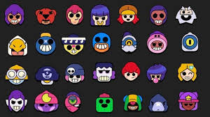 Here you will not only participate in group just hover your cursor over an image, then click on the printer icon and print a coloring page. All Of The Brawler S Icons Brawlstars Brawl Star Character Stars