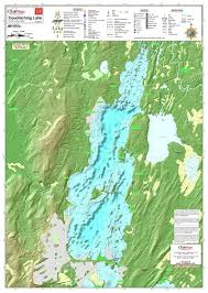 Couchiching Lake 228 Laminated Colour Waterproof Map From