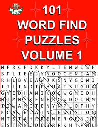 Word search puzzles can be. Amazon Com 101 Word Find Puzzles Vol 1 Themed Word Searches Puzzles To Sharpen Your Mind Large 101 Themed Word Search Series 9781535134255 Lil Book Club Books