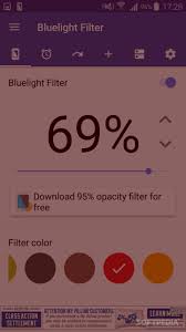 The blue light emitted by your smartphone or tablet tires your eyes and may prevent you from sleeping properly after … Bluelight Filter For Eye Care 3 6 4 Apk Download