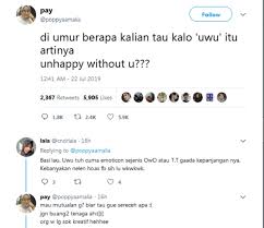 Bacaan adzan adalah seruan sebaagi tanda waktu sholat telah tiba. Viral Netizen Ributkan Arti Kata Uwu Apa Jawaban Versi Kamu Okezone Lifestyle