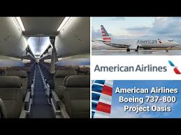 For years, these aircraft have been flying with 160 seats: American Airlines Cabin Tour Oasis Boeing 737 800 Youtube