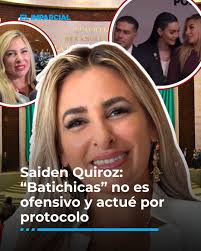 🦇 Jessica Saiden rompe el silencio sobre el caso “Batichicas” y aclara qué  pasó con Harfuch 🇲🇽 CDMX.– Luego del revuelo en redes por no ceder su  asiento junto a Omar García