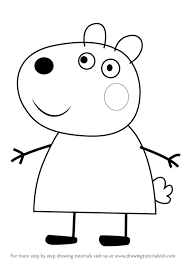See more ideas about suzys zoo, zoo, suzy. Learn How To Draw Suzy Sheep From Peppa Pig Peppa Pig Step By Step Drawing Tutorials