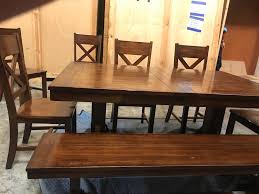Monroe dining table | world market. Cost Plus World Market Dining Table Bench And Chairs For Sale In Rivergrove Or Offerup
