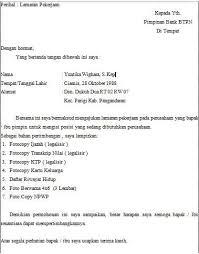 Contoh surat lamaran kerja umum ii. Download Surat Lamaran Kerja Simple