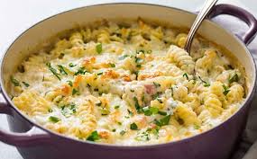 Gratin De Pates Au Chevre Et Jambon Plat Et Recette Recette Pates Au Chevre Gratin De Pates Plats Faciles