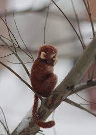 brosh obezyanka felt animals needle felted animals therapy animals