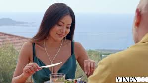 Escort Asian Rae Lil Black spends a weekend having sex with imperious  millionaire at the seashore