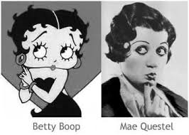 Actress Mae Questel voiced characters in more than 150 animated films  throughout the 1930s, including Betty Boop and Olive Oyl, before going