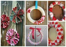 Simple And Easy Valentine S Day Wreaths Valentine Wreath Diy Diy Valentine S Day Decorations Diy Valentines Decorations