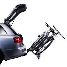 Des sangles supplémentaires sont fournies pour maintenir fermement et sécuriser les vélos sur… Thule Euroride 2 Porte Velos 2 Places Pour Voiture Sur Attelage 36 Kg