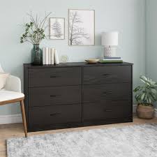 And the time has come to choose a tall black dressers. Mainstays Classic 6 Drawer Dresser Black Oak Finish Walmart Com Walmart Com