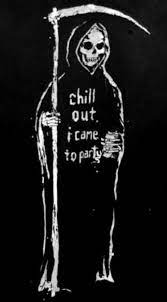 See more ideas about grim reaper, reaper, aesthetic. Mens Burton Nutmeg Brown Waffle Textured T Shirt Grim Reaper Skeleton Art Dark Art