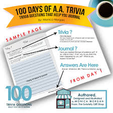 The recovery information identifies many people identified with mental illnesses as. 100 Days Of Aa Trivia A Journal And Trivia Combo Book For People In Recovery Sobriety Gift Shop