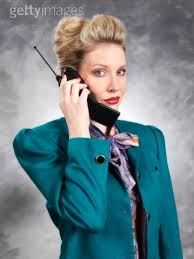 Retro20 Business Woman On Phone Stock Photo 106475025 Business Women Fashion Power Suit