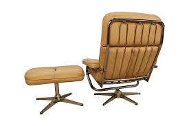 While you're browsing our trendy selection of mid century modern recliners, use our filter options to discover all the recliners colors, sizes. Mid Century Modern Chrome Leather Recliner Chair And Ottoman Set Mary Kay S Furniture