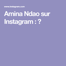 Politique, sport, culture, société, etc. Amina Ndao Sur Instagram Instagram Mobile Boarding Pass