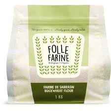 Folle Farine Farine Biologique Produite Et Moulue Sur Meule De Pierre