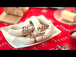 Kielbasa is the polish word for sausage, and sausages are a cornerstone of polish cooking. Polish White Sausage How To Make Homemade Sausage Series Youtube